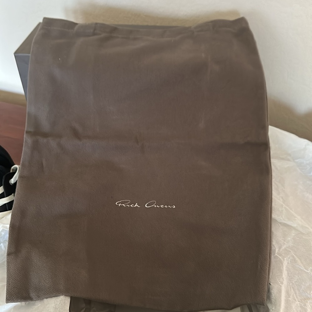 Rick Owen’s FW25 Concordians, Low Sneakers, Leather-NEW - Picture 10 of 12